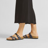 Birkenstock Women's Franca Oiled Leather - Navy (Regular Width) - 1025054 - Lifestyle