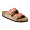 Birkenstock Women's Arizona Nubuck Leather - Mars Red / Sandcastle (Narrow Width) - 1025727 - Angle