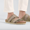 Birkenstock Uji Nubuck/Suede Leather - Taupe (Wide Width) - 1025690 - Lifestyle