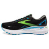 Brooks Men's Adrenaline GTS 23 - Black / Hawaiian Ocean / Green - 110391-006 - Profile