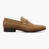 Stacy Adams Men's Wydell Moc Toe Bit Slip-On - Tan Suede - 25588-244 - Profile