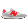 New Balance Men's 237v1 - Concrete / Grey Matter / True Red - MS237BO - Profile