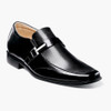 Stacy Adams Men's Bea Moc Toe Loafer - Black - 24692-001 - Angle