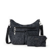 Baggallini Modern Everywhere Hobo - Midnight Blossom Print - EWH710-B0942 - Profile with RFID wristlet