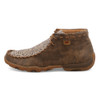 Twisted X Women's Chukka Driving Moc - Brown Print - WDM0080 - Profile