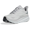 HOKA ONE ONE Men's Clifton 9 - Nimbus Cloud / Steel Wool (Wide Width) - 1132210-NCSW - Angle 1