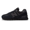 New Balance Men's 574 Core - Black / Black - ML574EVE - Profile 1