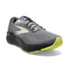 Brooks Men's Ghost 16 - Primer / Grey / Lime - 110418-040 - Angle