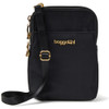 Baggallini Take Two RFID Bryant Crossbody - Black / Gold - TBR401-B0068 - Profile