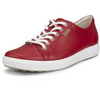 ECCO Women's Soft 7 Sneaker - Chili Red - 430003-01466 - Angle