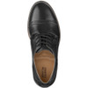 Johnston & Murphy Big Kid Conard Cap Toe - Black Full Grain - 28-5805 - Aerial