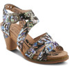 Spring Step L'Artiste Women's Abreeze - Black Multi - Abreeze-BM - Angle