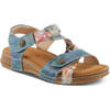 Spring Step L'Artiste Women's Collette - Blue Multi - Collette-BLUM - Angle