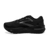 Brooks Men's Ghost Max - Black / Black / Ebony - 110406-020 - Profile