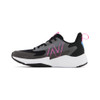 New Balance Big Kids' Rave Run v2 - Black / Vibrant Pink - GKRAVBP2 - Profile