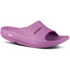 OOFOS OOahh Slide Sandal - Plum - 1100/Plum - Angle