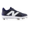 New Balance Men's Fuel Cell 4040v7 Metal Cleat - Team Navy / Optic White - L4040TN7 - Profile