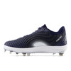 New Balance Men's Fuel Cell 4040v7 Metal Cleat - Team Navy / Optic White - L4040TN7 - Profile 1