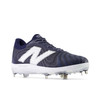 New Balance Men's Fuel Cell 4040v7 Metal Cleat - Team Navy / Optic White - L4040TN7 - Angle