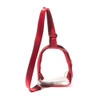 Baggallini Clear Stadium Mini Sling - Red - CSL895-B0927 - Rear