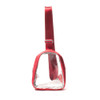 Baggallini Clear Stadium Mini Sling - Red - CSL895-B0927 - Profile