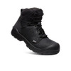 KEEN Men's Independence 6" Waterproof (Carbon Fiber Toe) Boot - Black / Black - 1026486 - Angle