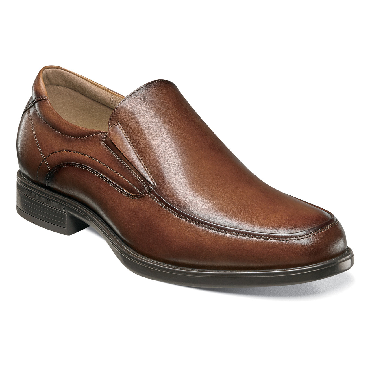 florsheim men's midtown moc toe slip on