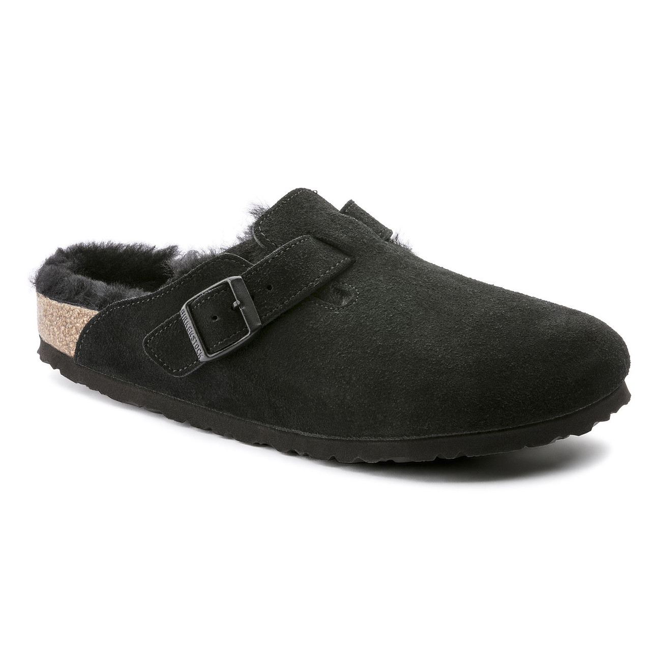 ShoeStores.com | Birkenstock Boston Shearling - Black