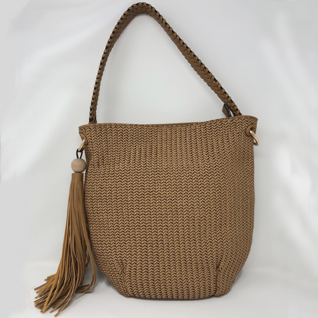 sondra roberts squared hobo bag