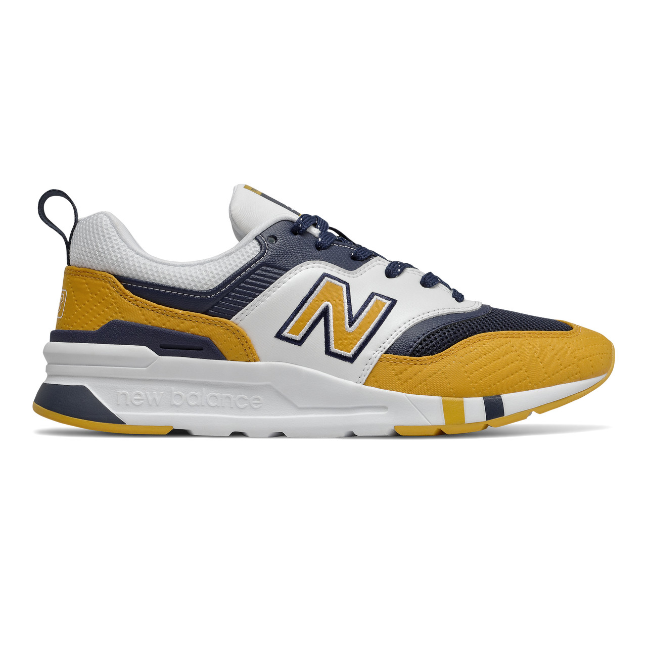 new balance navy yellow