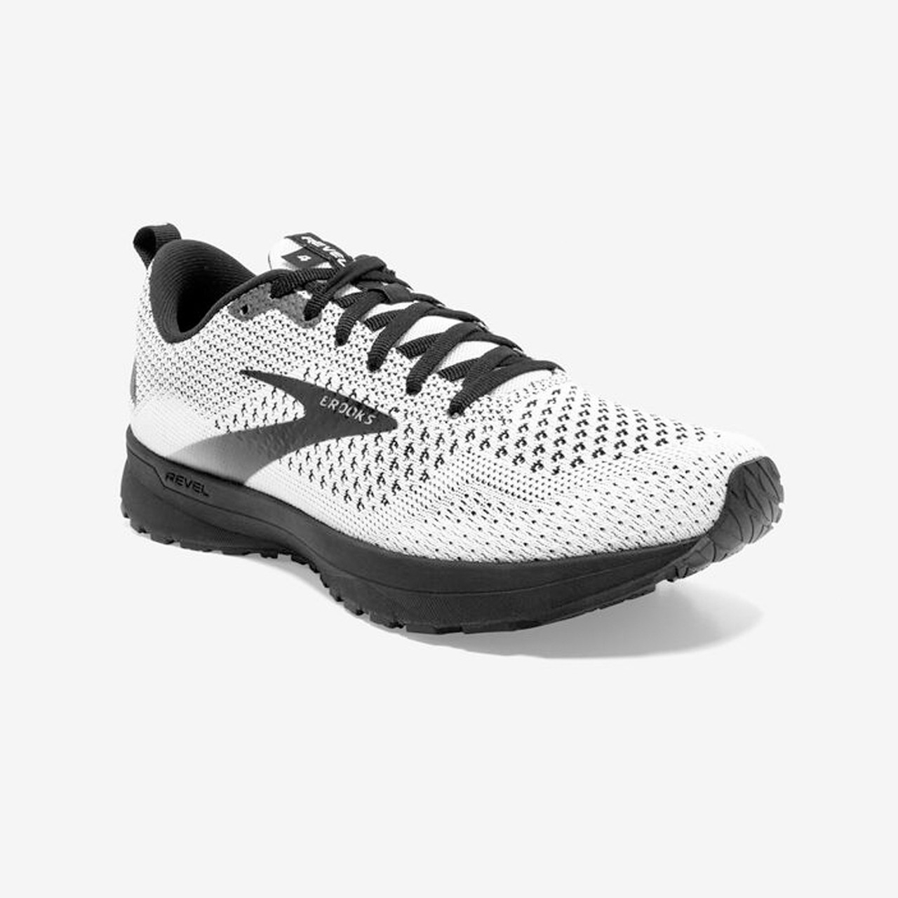 brooks revel women's black and white