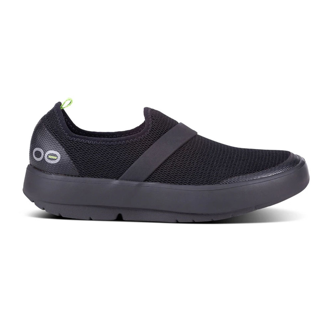 OOFOS Women's OOmg Mesh Low - Black