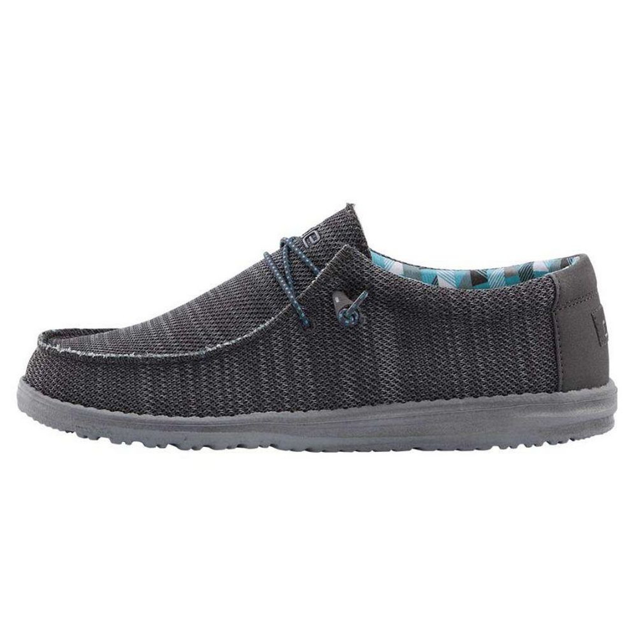 Hey Dude Wally Sox Classic Men's Knit Slip On Loafer Shoes