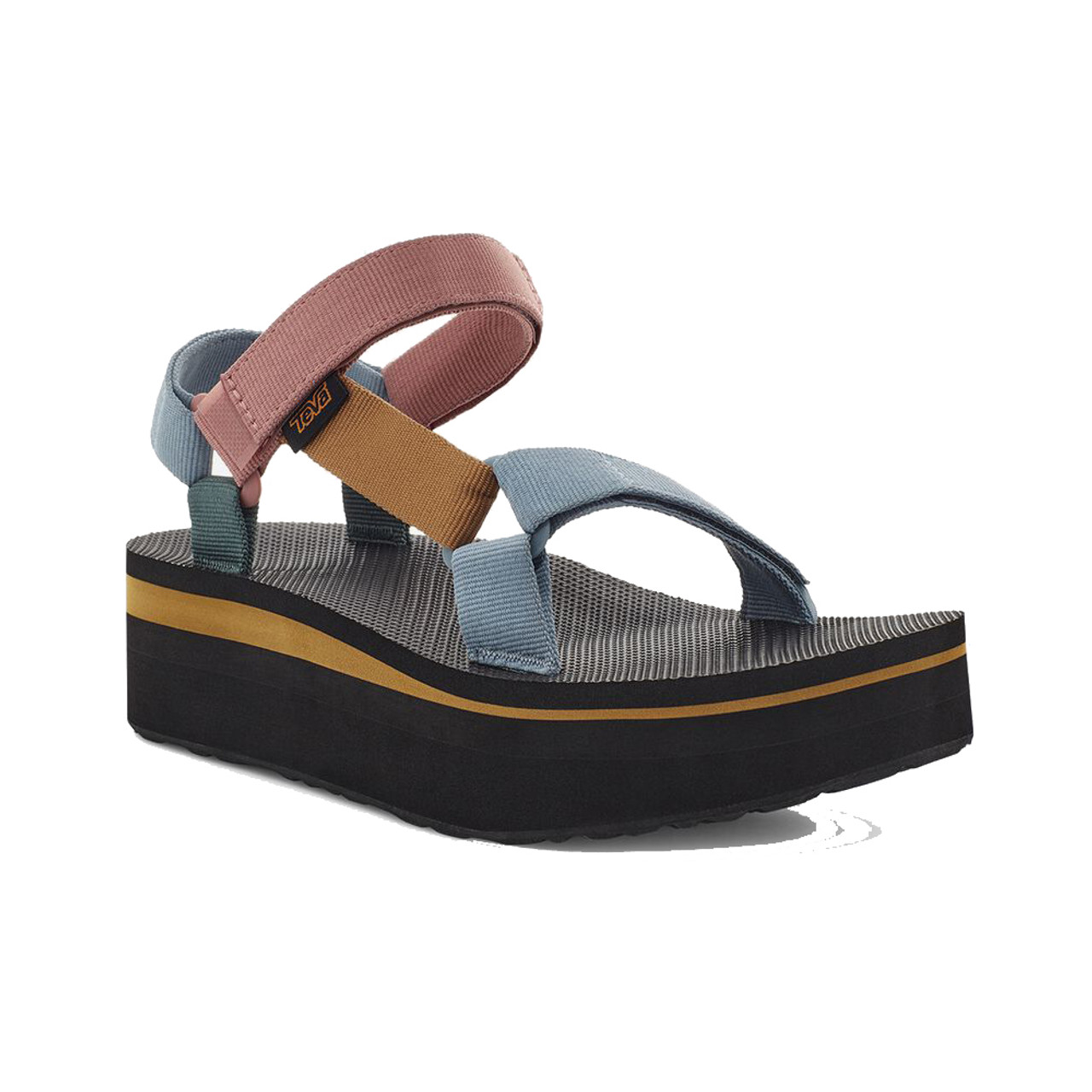 Teva Womens Metallic Flatform Universal Sandal - Walmart.com