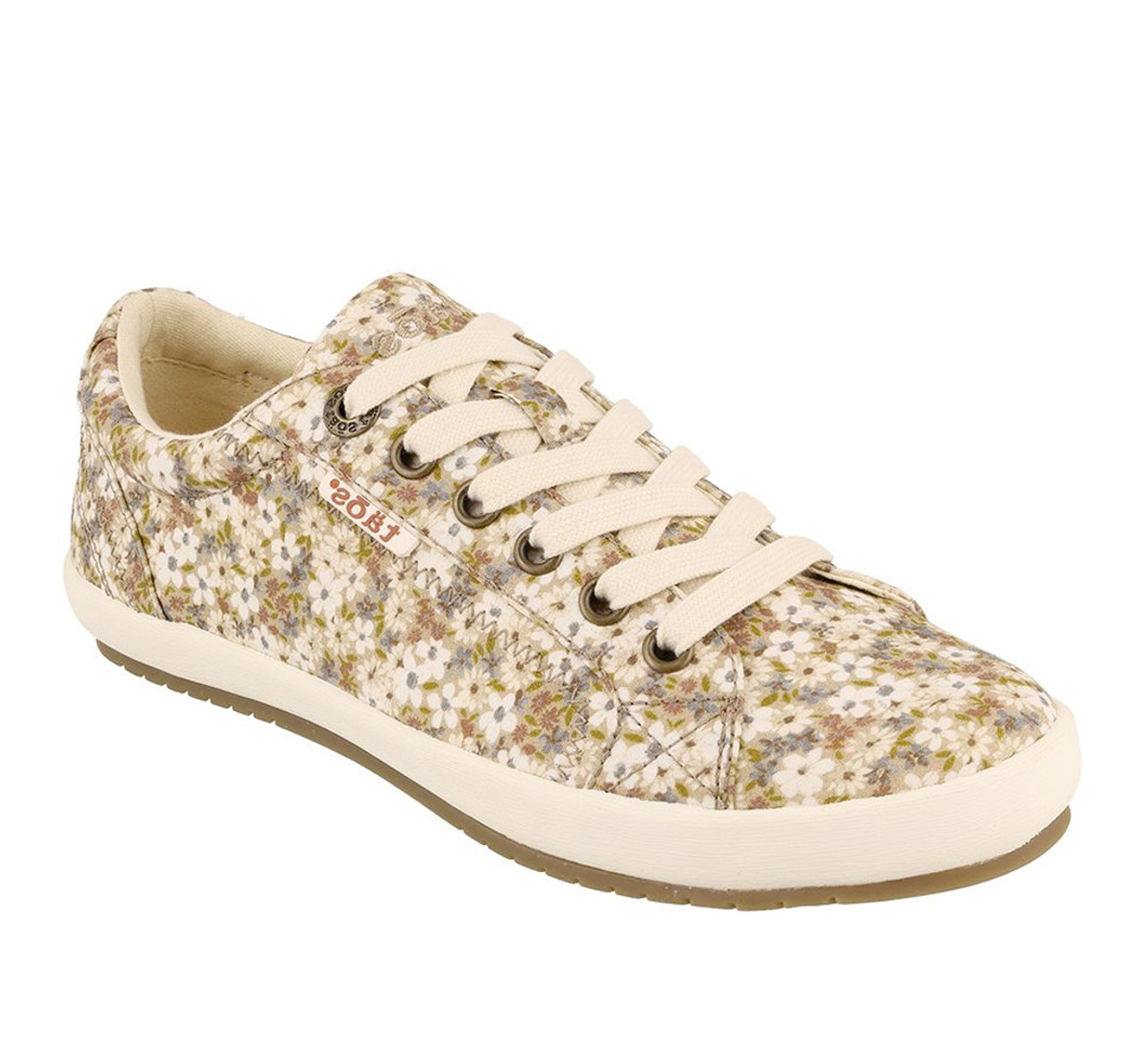 Taos Footwear Women's Star - Natural Floral Multi