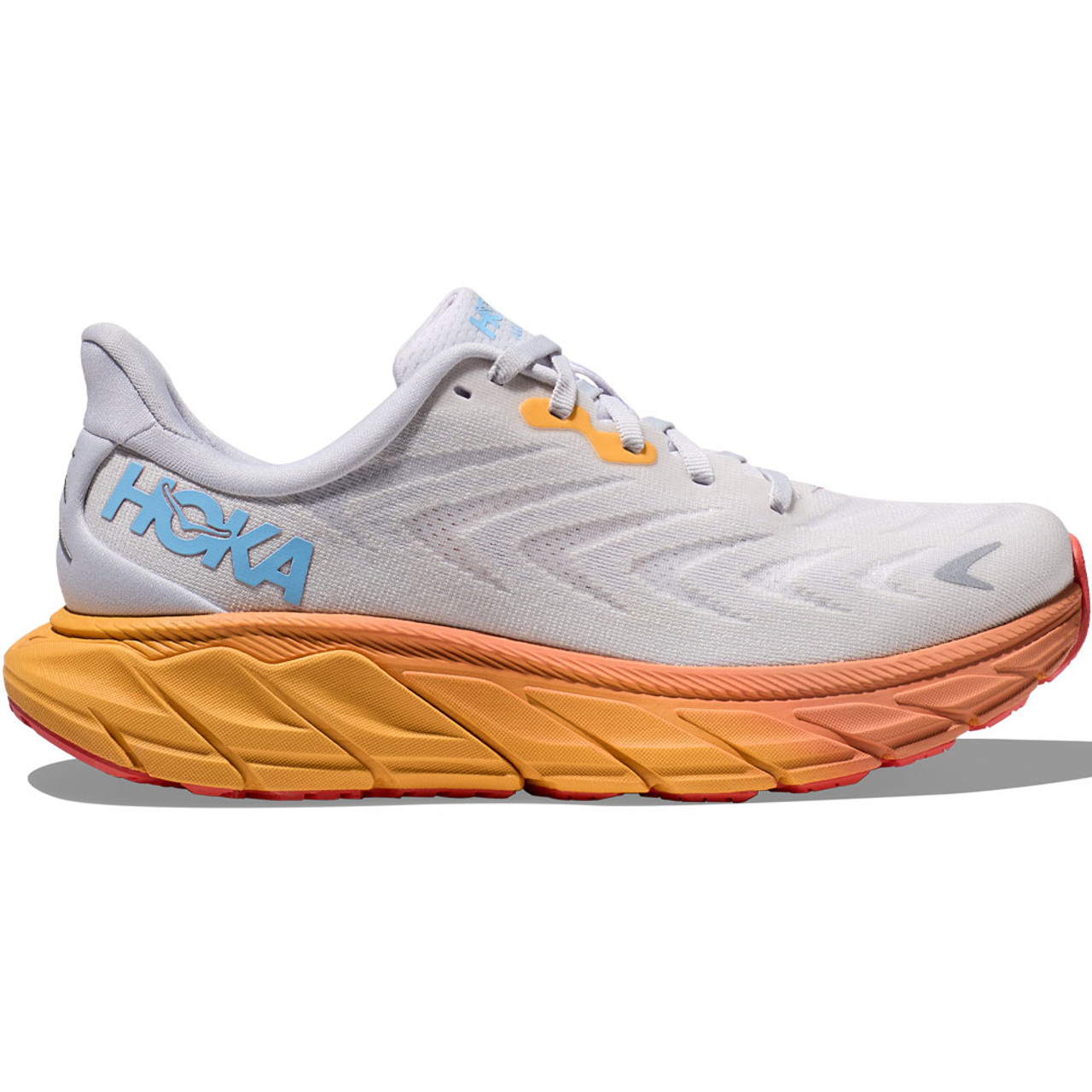 HOKA ONE ONE Women's Arahi 6 - Nimbus Cloud / Blanc De Blanc (Wide Width)