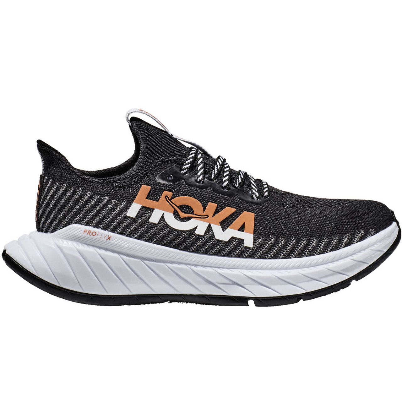 HOKA ONE ONE Women's Carbon X 3 - Black / White