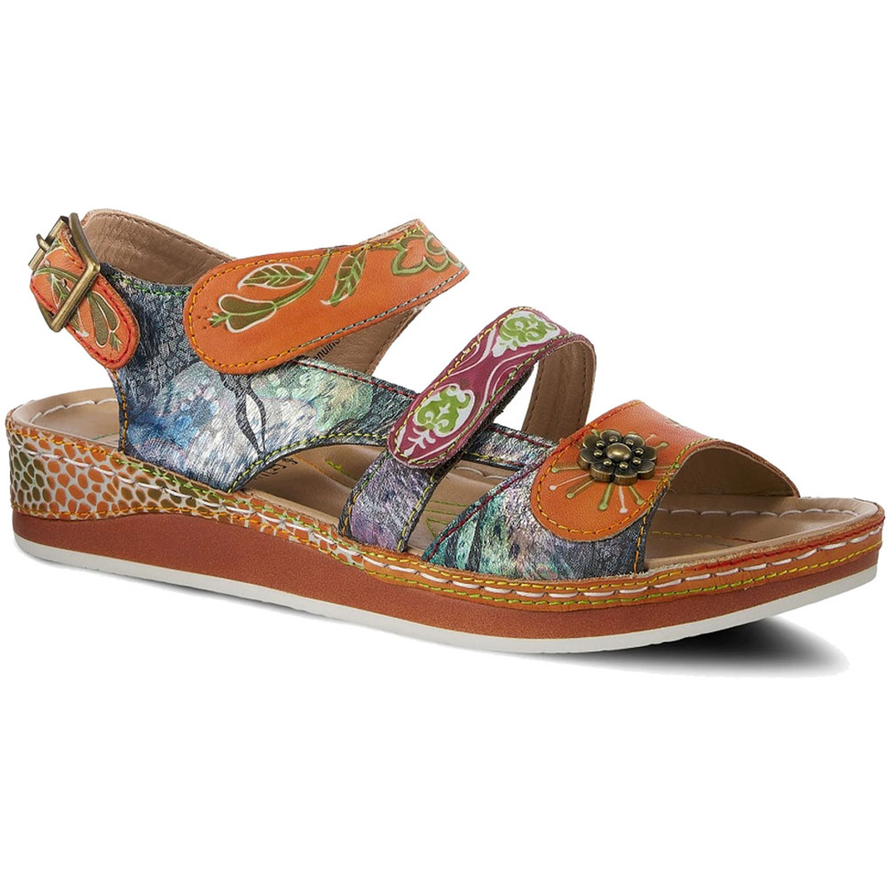 Spring Step L'artiste Women's Sumacah - Camel Multi