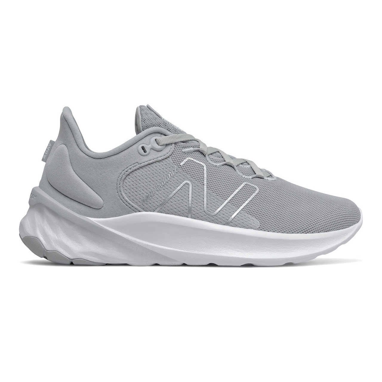 New Balance Women's Fresh Foam Roav v2 - Light Aluminum / White