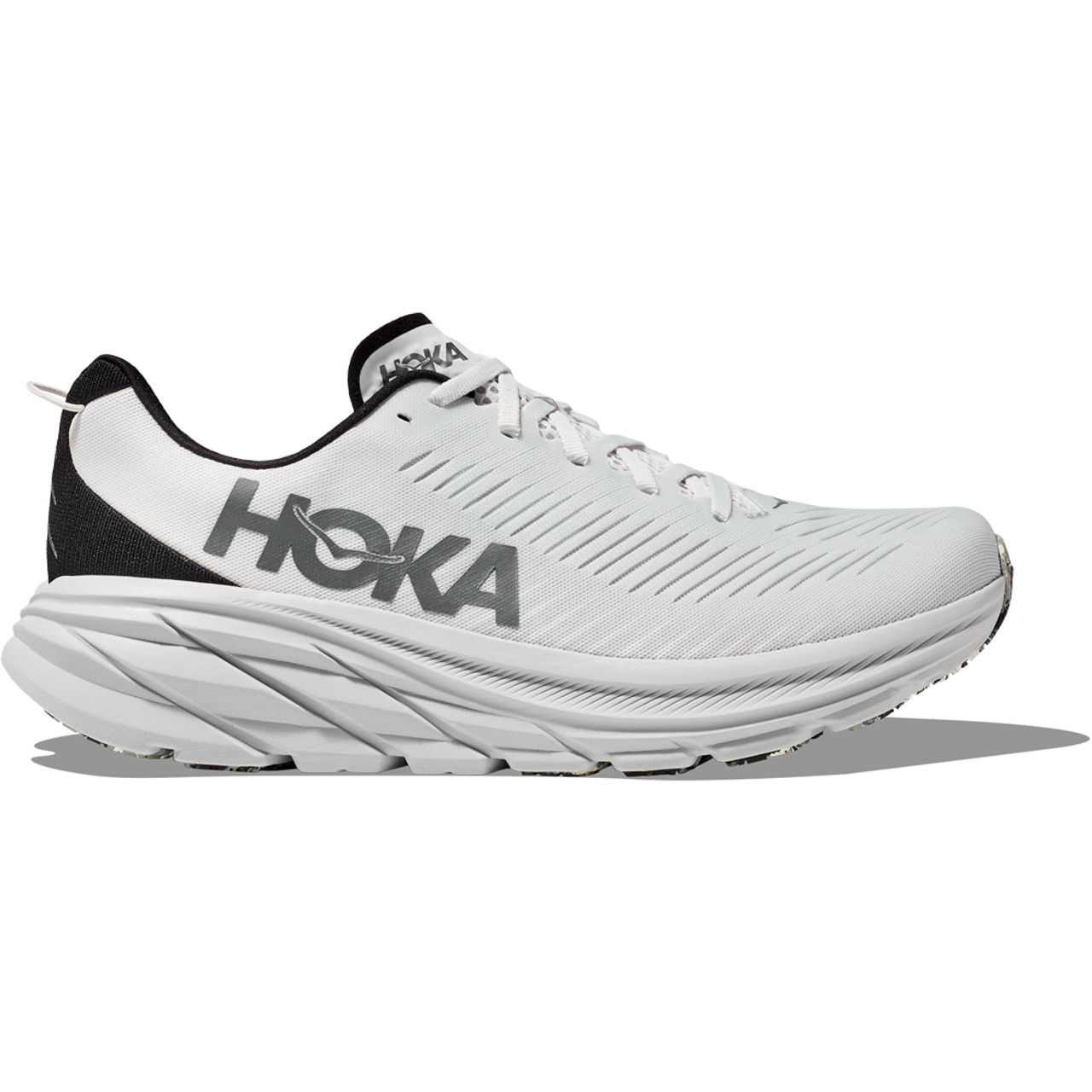 HOKA ONE ONE Men's Rincon 3 - Nimbus Cloud / Steel Wool (Medium Width)