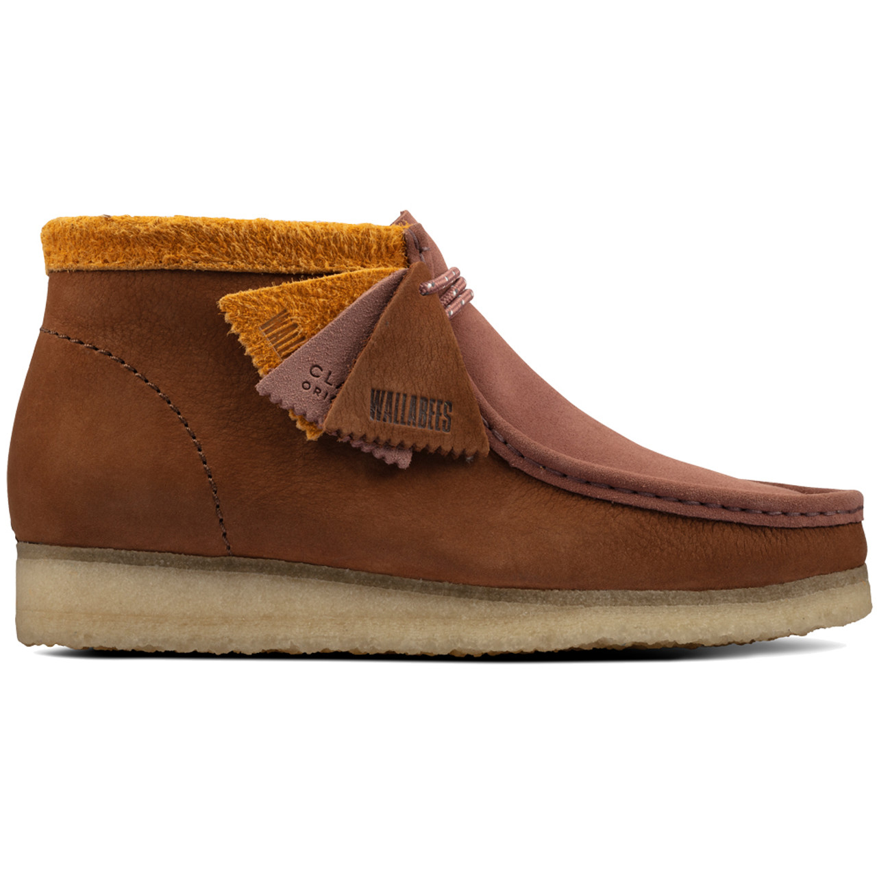 Clarks Men's Wallabee Boot - Multicolor Suede