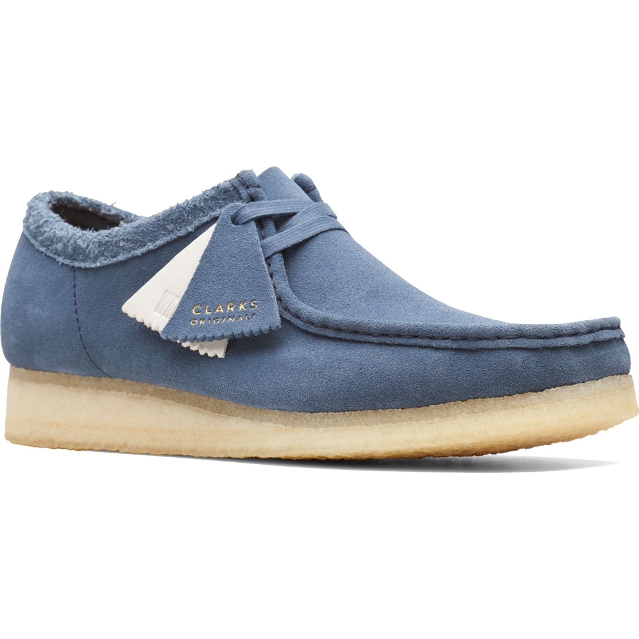 Clarks Men's Classic Wallabee Suede Lace Up Boot