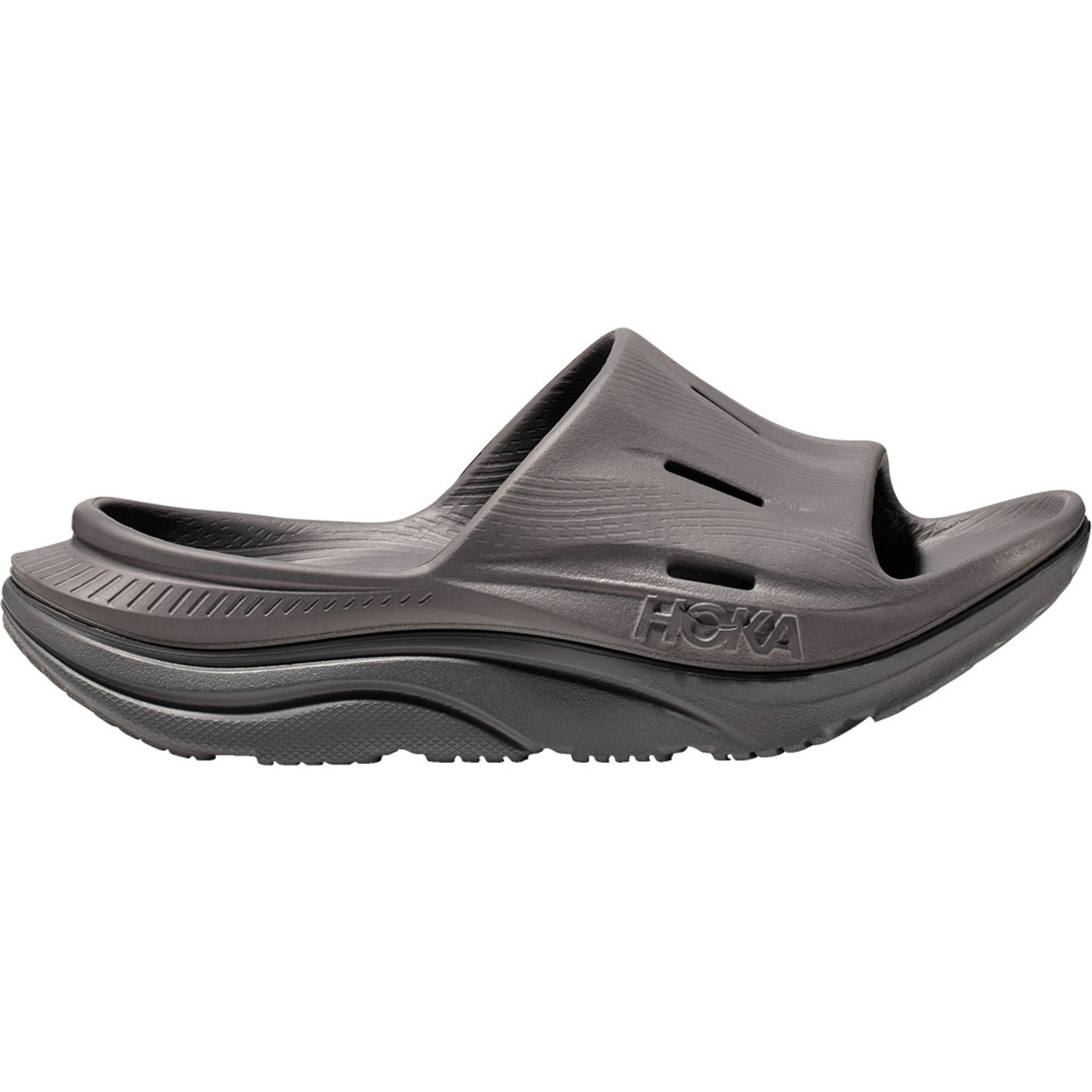 HOKA ONE ONE Unisex Ora Recovery Slide 3 - Grey / Grey