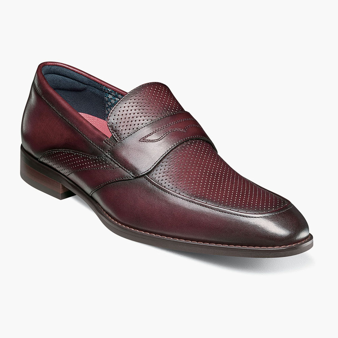 Burgundy stacy discount adams shoes