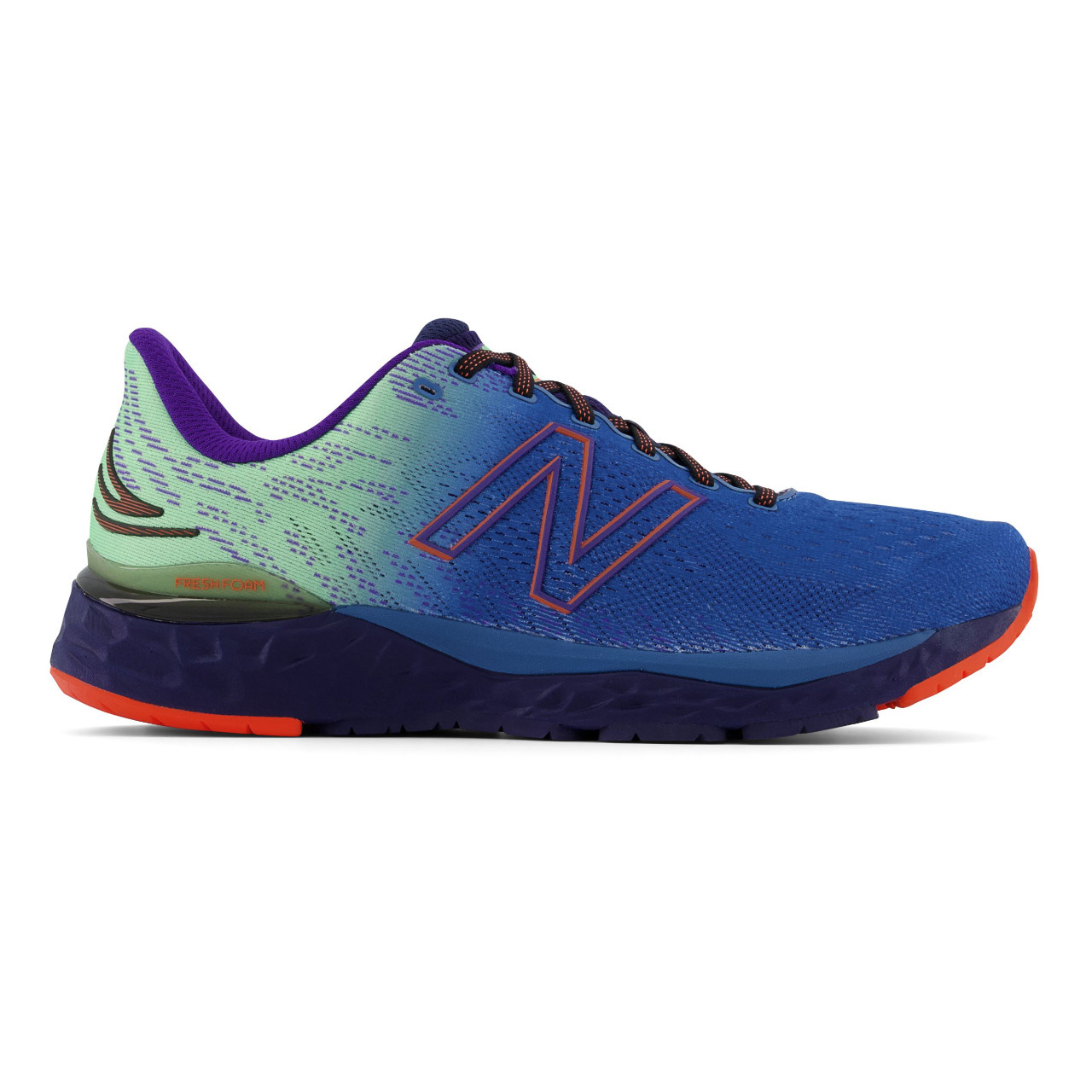 New Balance Men's Fresh Foam 880v11 - Night Tide / Oxygen Blue / Pink Glo