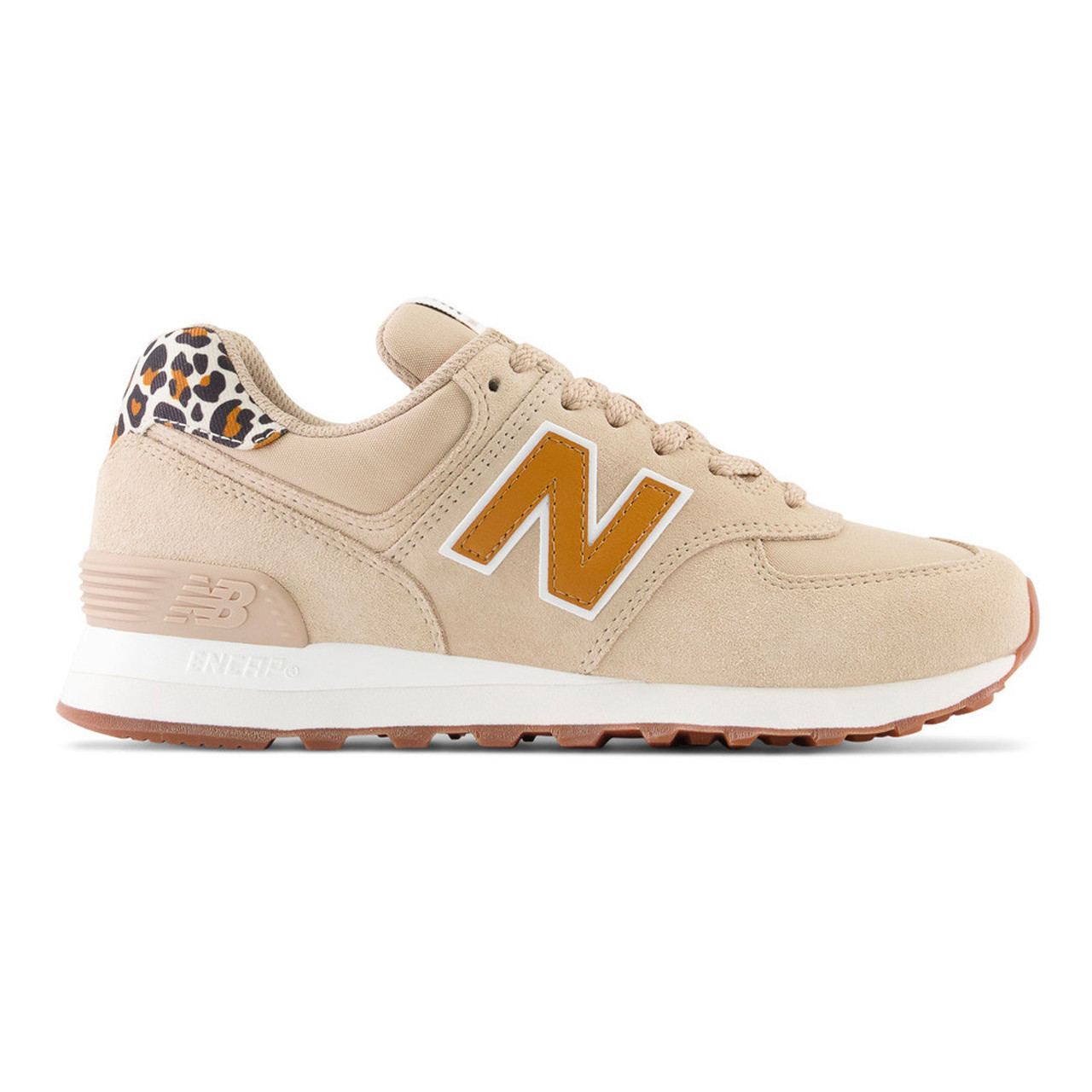 New Balance 574 White Tan