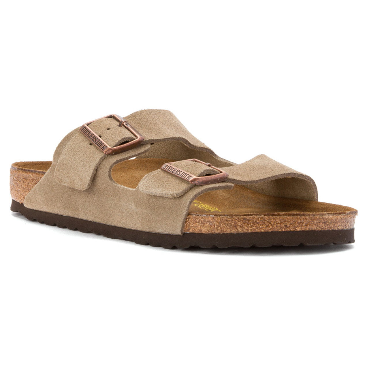 birkenstock arizona taupe suede