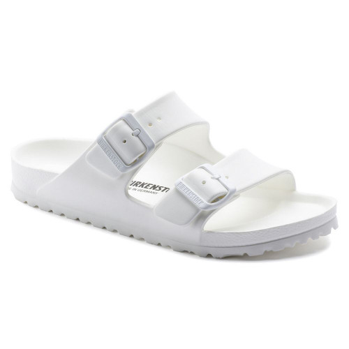 Birkenstock Women's Arizona Essentials EVA - White (Narrow Width) - 129443 - Angle