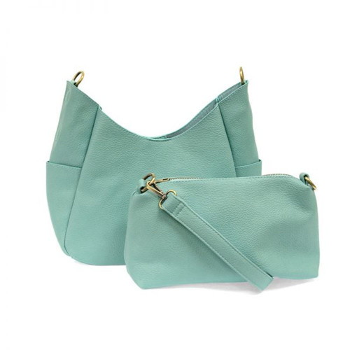 Joy Susan Hadley Hobo - Turquoise - L8090-11 - Hobo Bag and Bag Insert