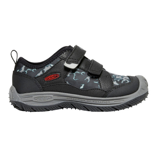 KEEN Little Kids' Speed Hound - Black / Camo - 1026213 - Profile